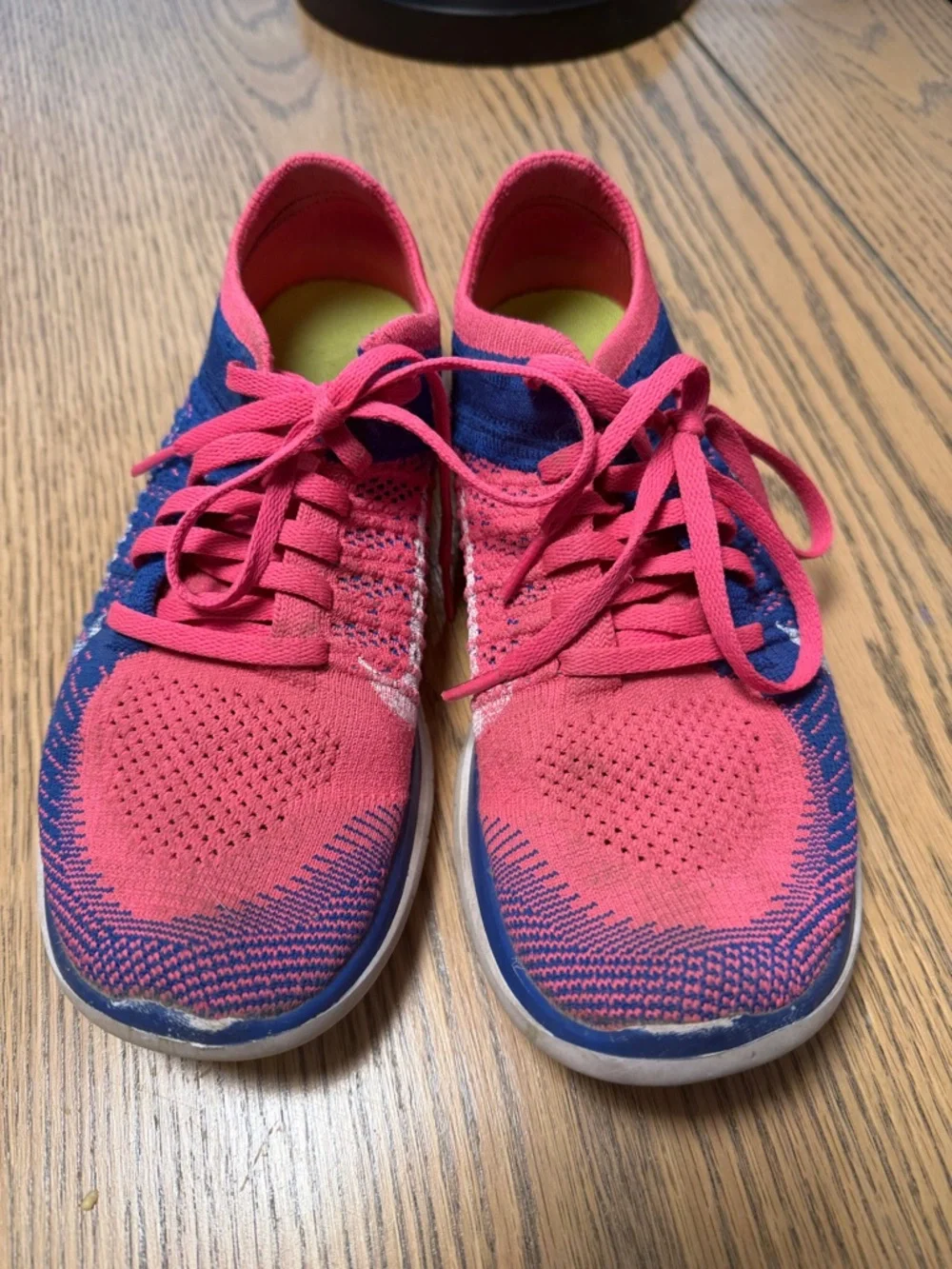 Nike Pink and Blue kids Athletic Sneakers (7.5) - Picture 1 of 7
